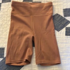 Pact xs biker shorts! Only worn once like brand new! Ribbed texture!